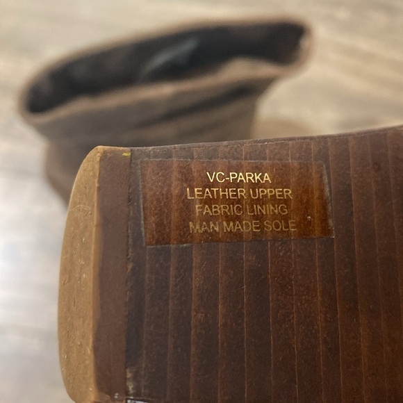 Vince Camuto Parka Taupe Suede Heeled Boot size 9.5 M - Picture 6 of 9